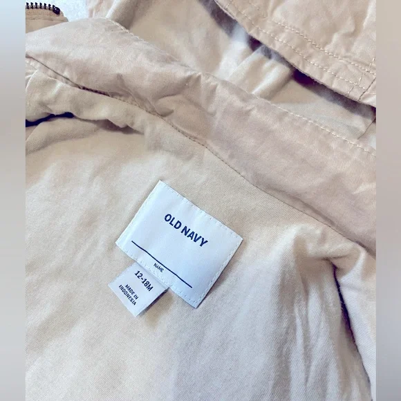 Old Navy Toddler Khaki Jacket - Picture 2 of 8